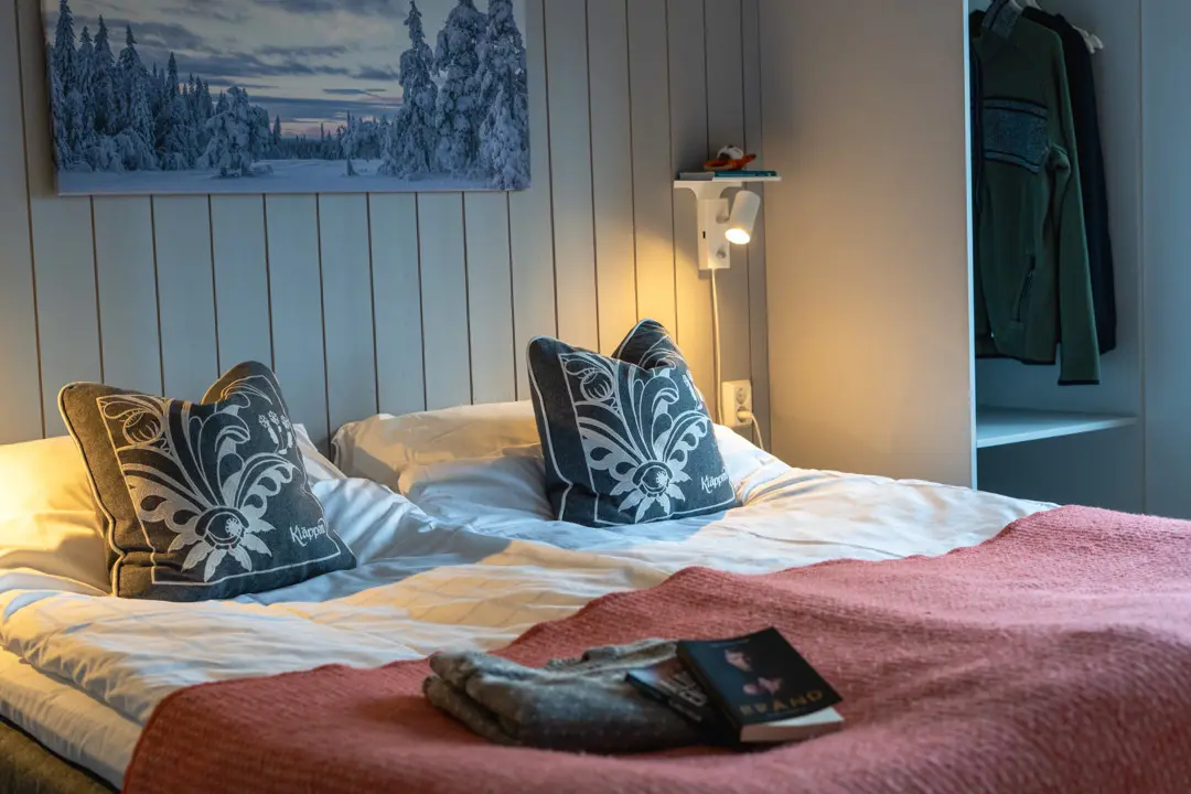 the beds at hotel Kurbits