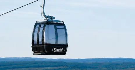 en bild på gondol sälen