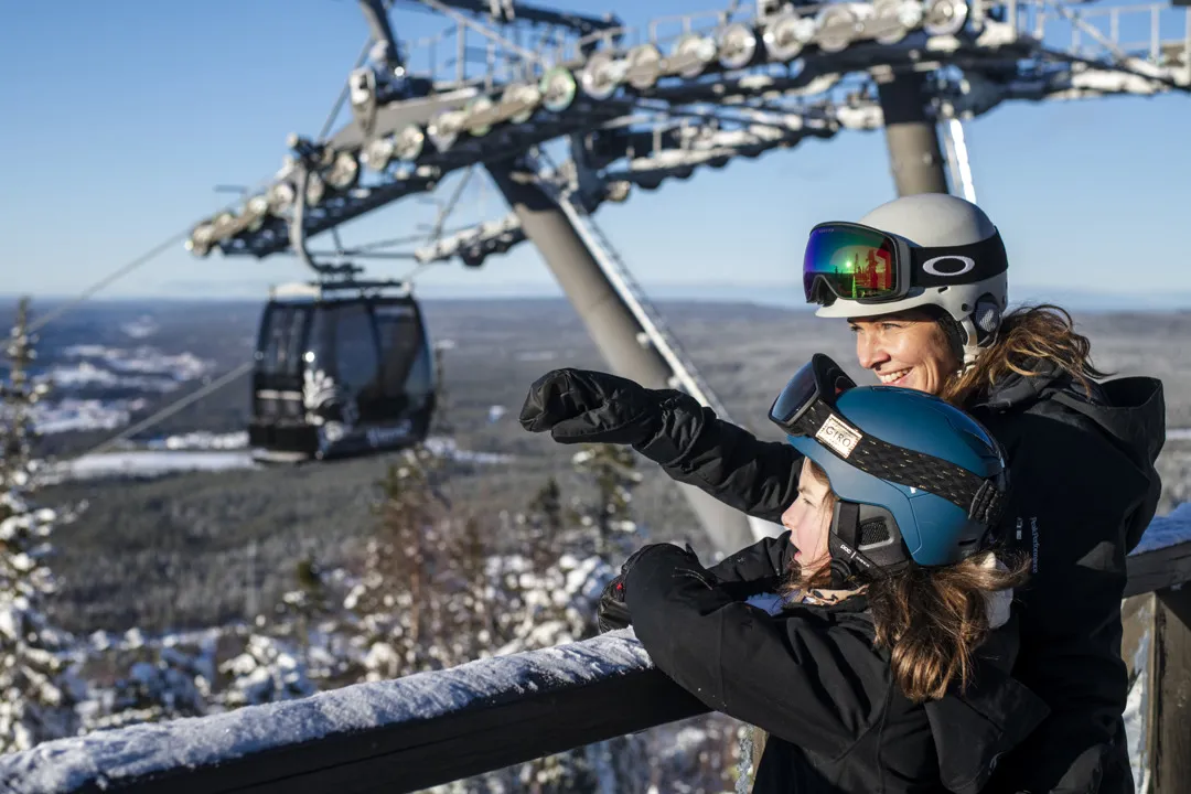 Neighbouring municipality card at Kläppen