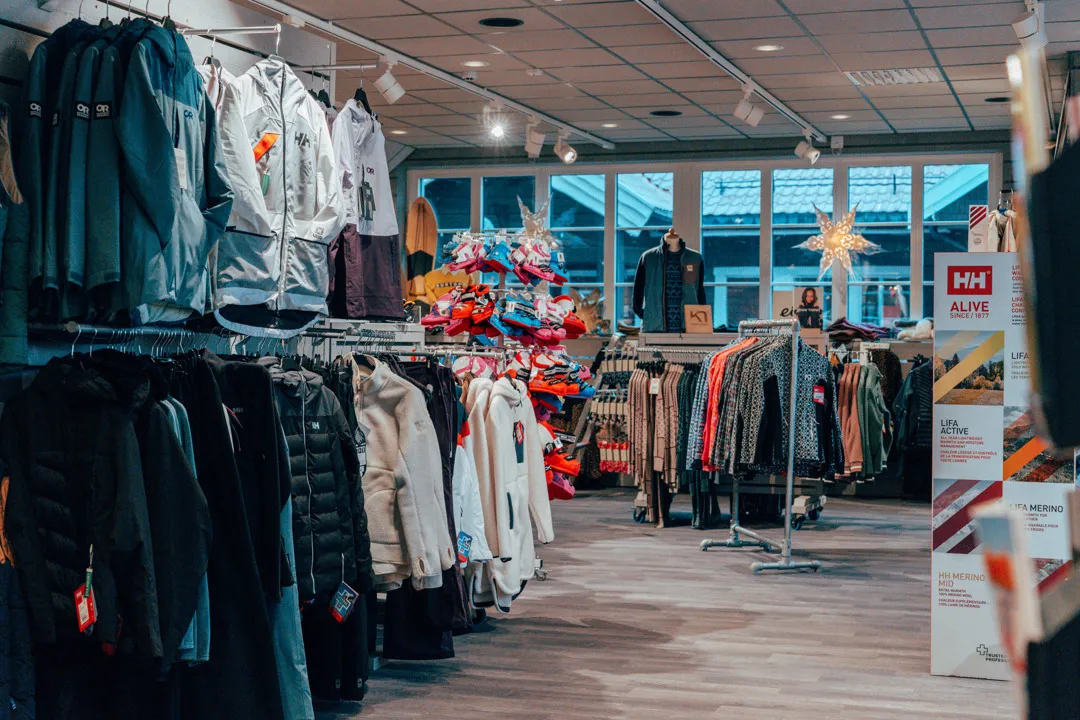 En bild på kläder i Butik Kurbits