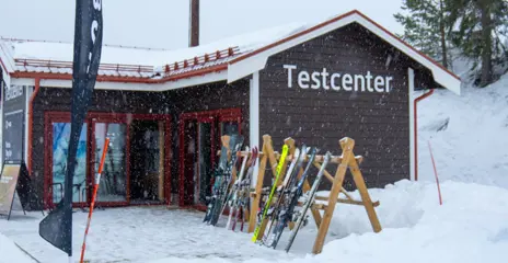 en bild på testcentret