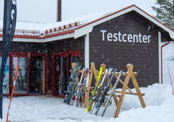 en bild på testcentret